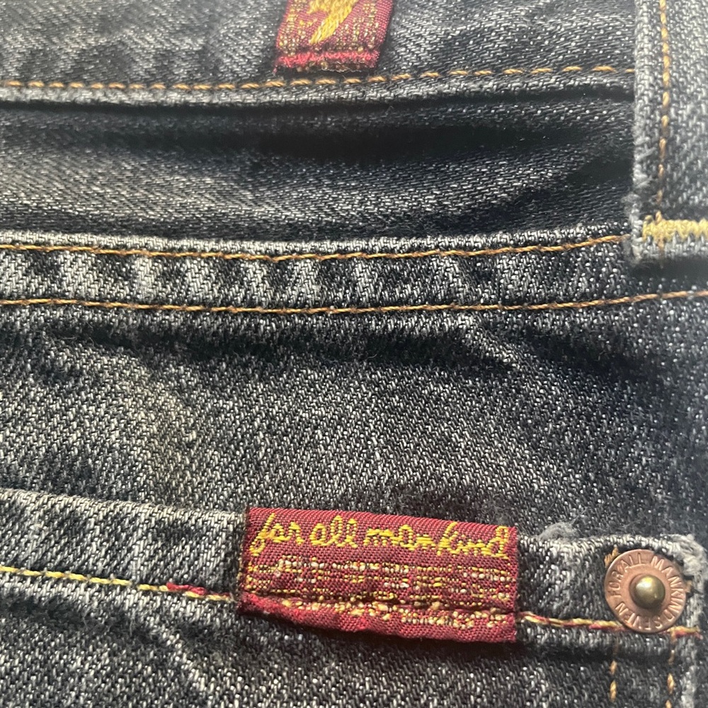 Original 90s vintage 7 for all mankind bootcut flare size 28